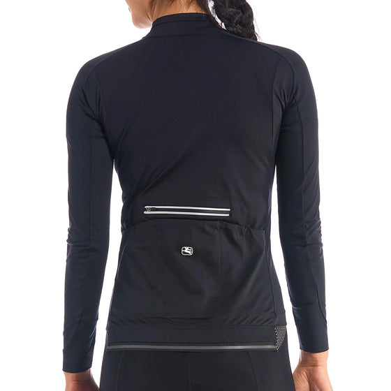 Giordana Women's FR-C Pro Thermal L/S Jersey - Black