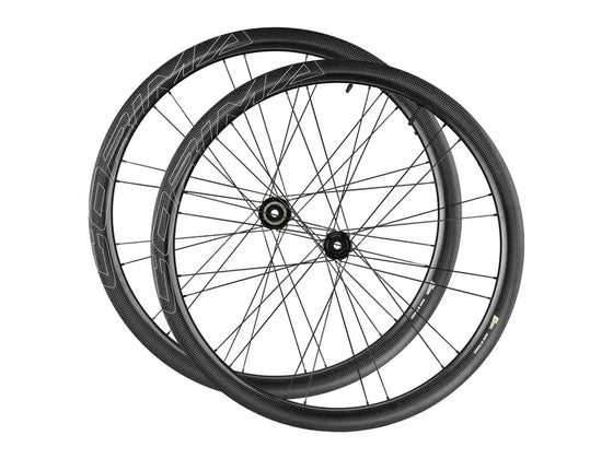 CORIMA ESSENTIA 40 GRAVEL/ALL-ROAD CARBON WHEELS SHIMANO/HG (PAIR)