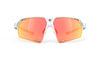 Rudy Project Deltabeat White/Emerald Matte - Multilaser Orange